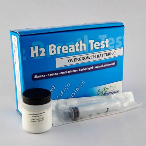 H2 Breath Test intolleranza al lattosio